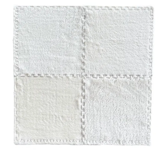 Плюшен килим 30х30см Бял_1736329360.png